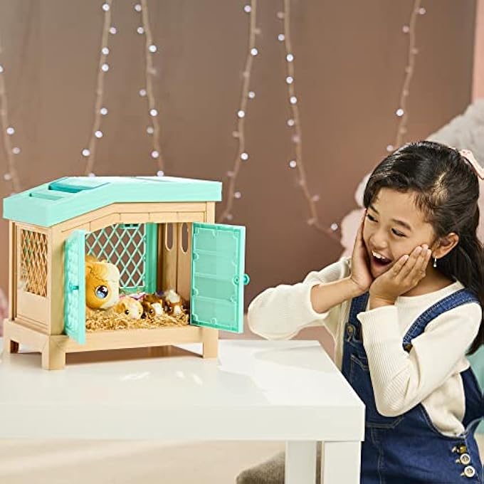 rayihni FAMOSA - MAMA SURPRISE, INTERACTIVE PLUSH GUINEA PIG WITH SOUNDS AND MOVEMENTS THAT HAS BABIES, A TOY FROM 5 YEARS OLD - Image 5